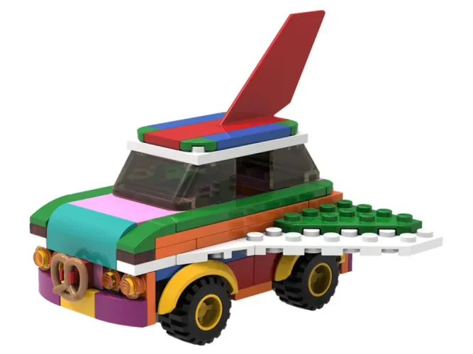 LEGO® 5006890 (6387808) Herbouwbare vliegende auto