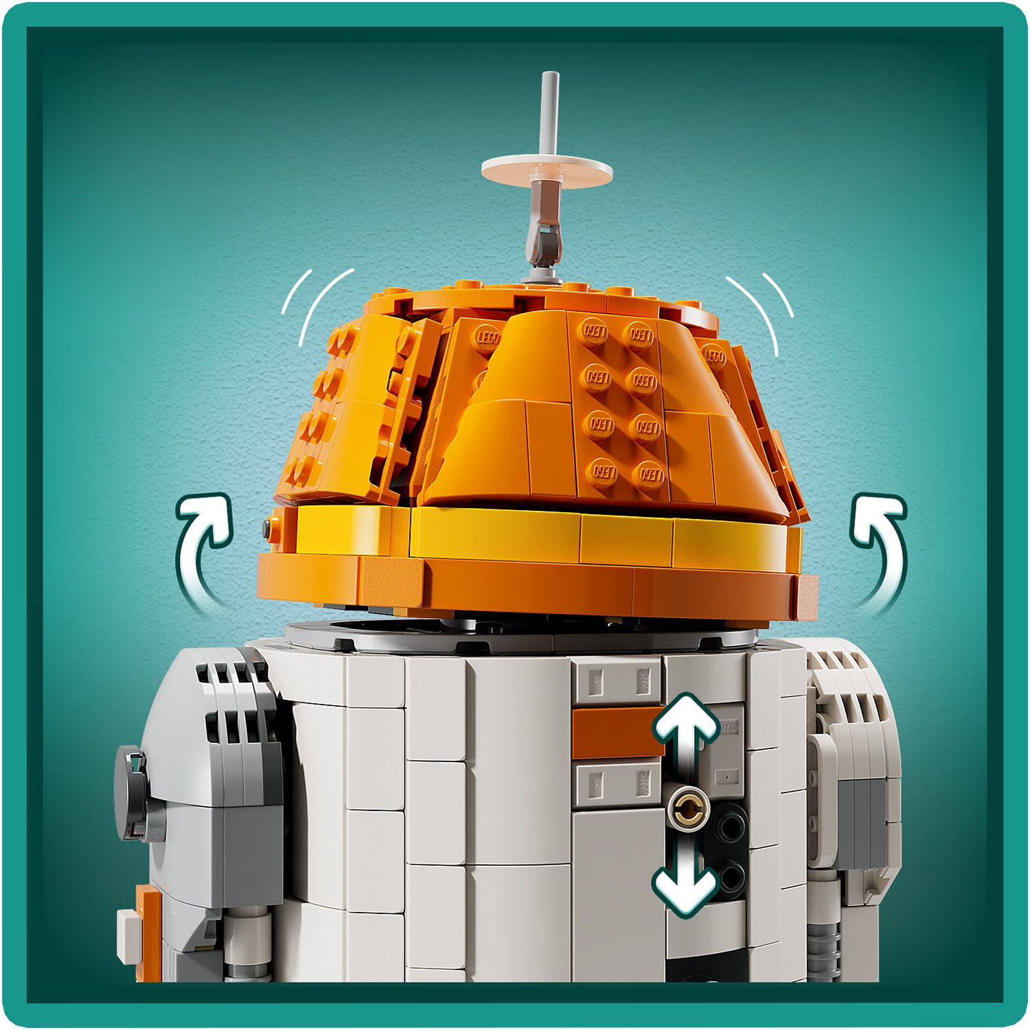 LEGO® Star Wars TM 75416 C1-10P 'チョッパー'™ アストロメク