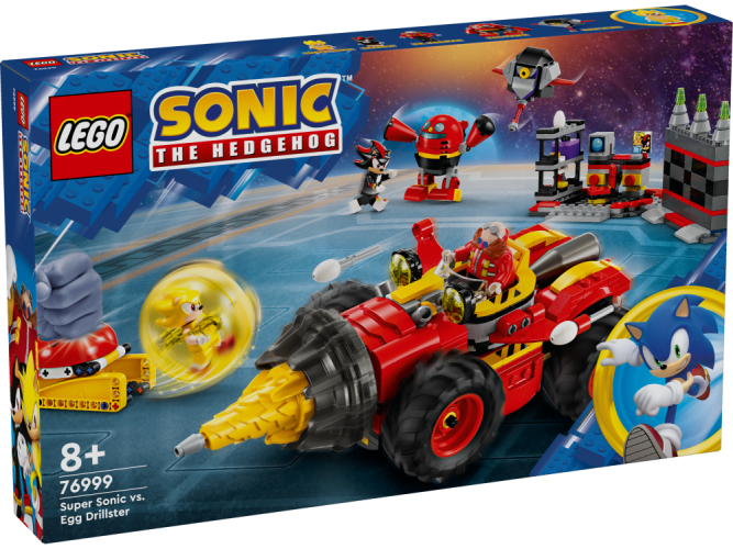 LEGO® Sonic the Hedgehog™ 76999 Super Sonic contre Egg Drillster