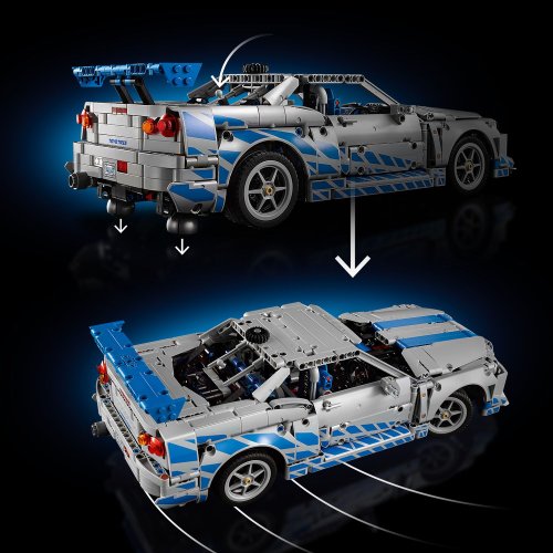 LEGO® Technic 42210 Auto Nissan Skyline GT-R (R34) 2 Fast 2 Furious