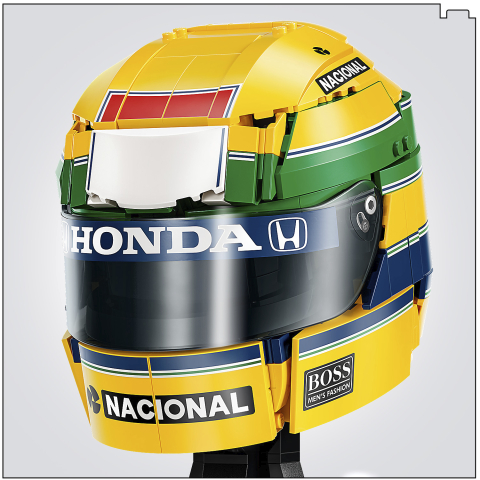 LEGO® Editions 43024 Ayrton Senna Helmet
