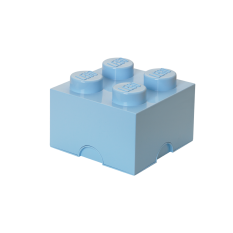 LEGO® Boîte de rangement 4 - bleu clair