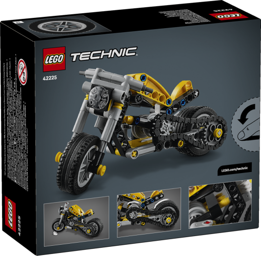 LEGO® Technic 42225 Moto jaune