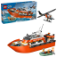 LEGO® City 60504 Rettungsboot der Küstenwache mit Hubschrauber