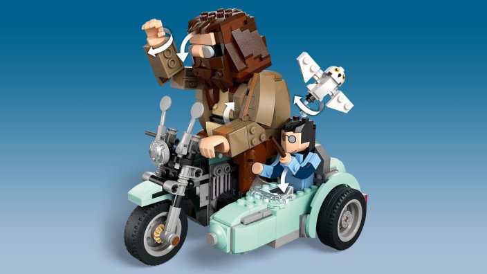 LEGO® Harry Potter™ 76443 La balade en moto de Hagrid™ et Harry