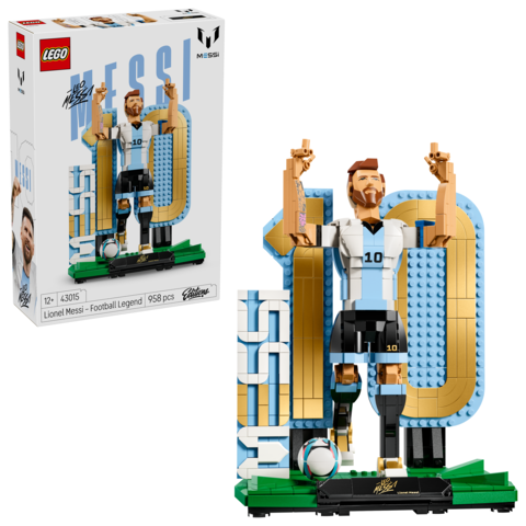 LEGO® LEGO® Editions 43015 Lionel Messi – Fußballlegende