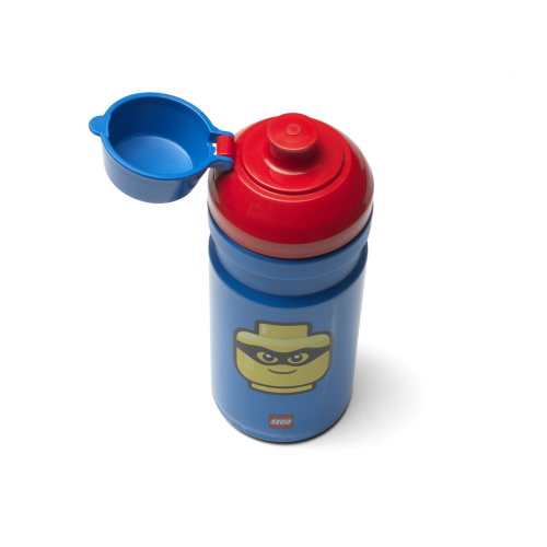 LEGO® ICONIC Classic Bouteille à boire - rouge/bleu