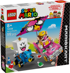 LEGO® Super Mario™ 72038 Mario Kart™ – Wario & King Boo