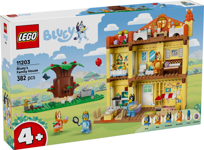 LEGO® Bluey 11203 La maison de famille de Bluey