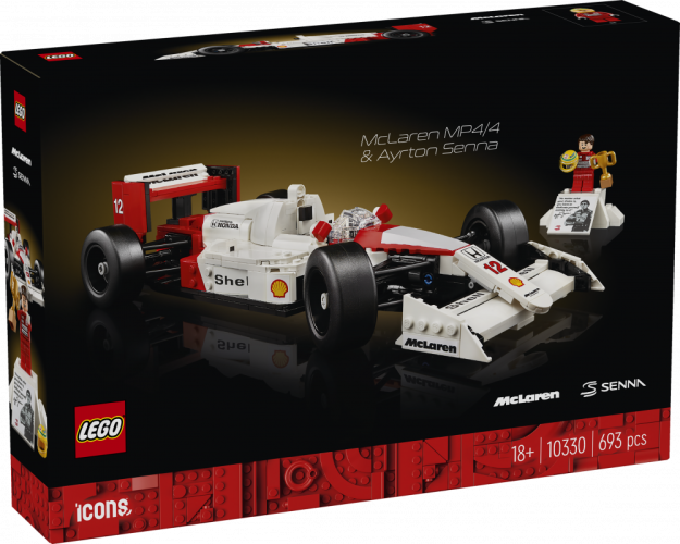 LEGO® Icons 10330 McLaren MP4/4 & Ayrton Senna