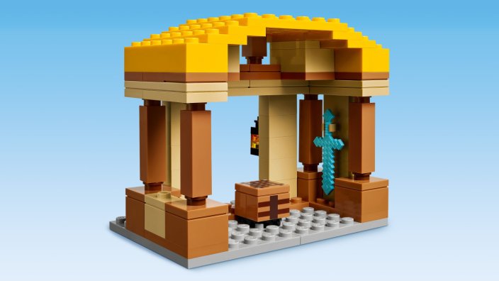 LEGO® Minecraft® 21273 Attacco al villaggio del Ghast-pallone