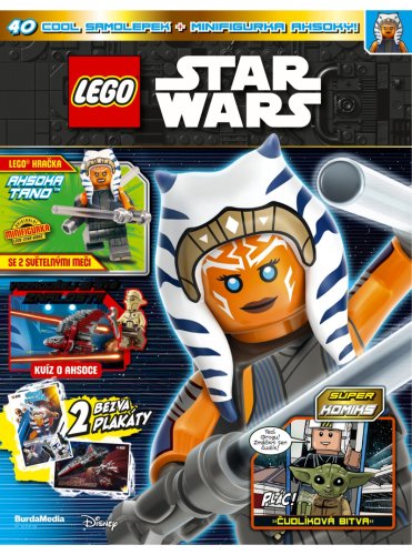 KOMIKS LEGO® Star Wars™ 07/2025 - Minifigurka Ashoka Tano™