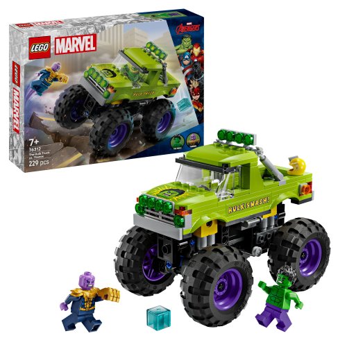 LEGO® Marvel 76312 Monster truck Hulka kontra Thanos
