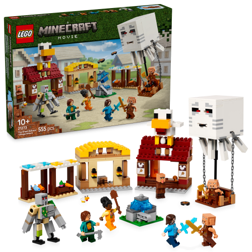 LEGO® Minecraft® 21273 Attacco al villaggio del Ghast-pallone