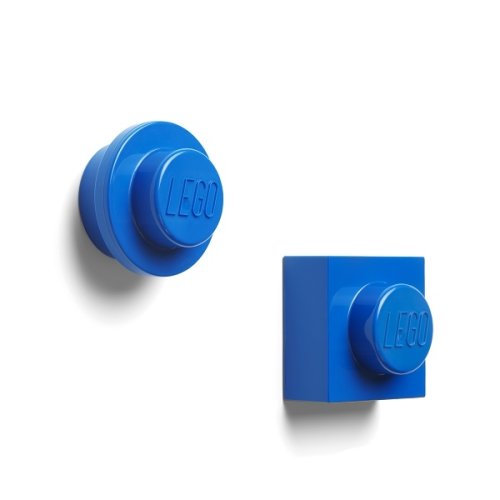 LEGO®-Magnete, 2er-Set - blau