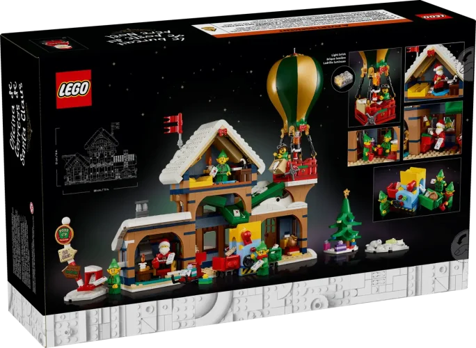 LEGO® Icons 10339 Le bureau de poste du Père Noël