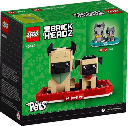 LEGO® BrickHeadz 40440 Deutscher Schäferhund
