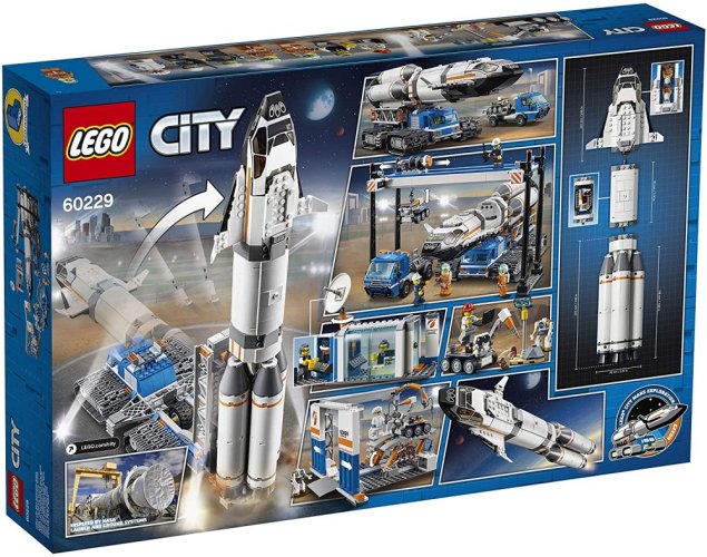LEGO® City 60229 Montáž a přeprava vesmírné rakety - poškozený obal