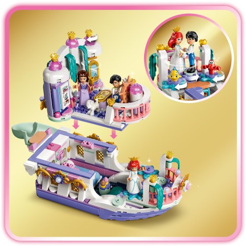 LEGO® │ Disney 43299 Ariel's Royal Wedding Boat
