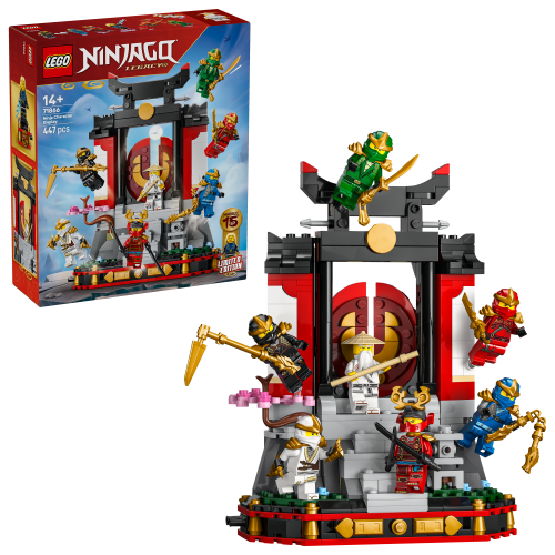 LEGO® Ninjago 71866 Exhibición de Personajes Ninja: 15 Aniversario