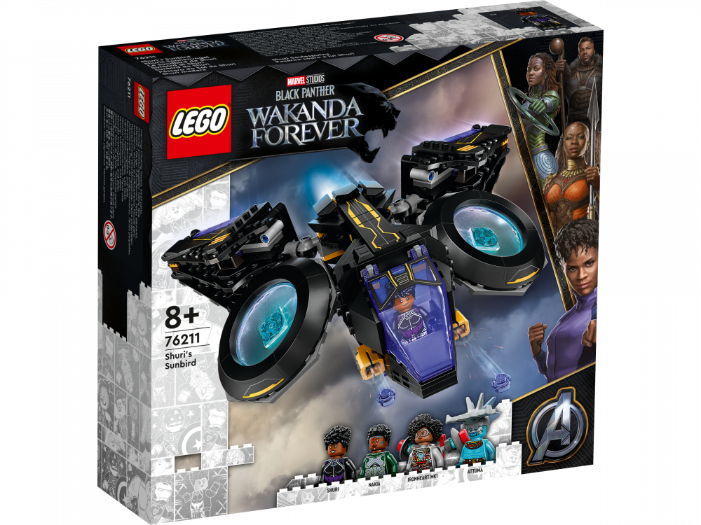 LEGO® Marvel 76211 Pasărea-soare a lui Shuri | KITSTORE.ro