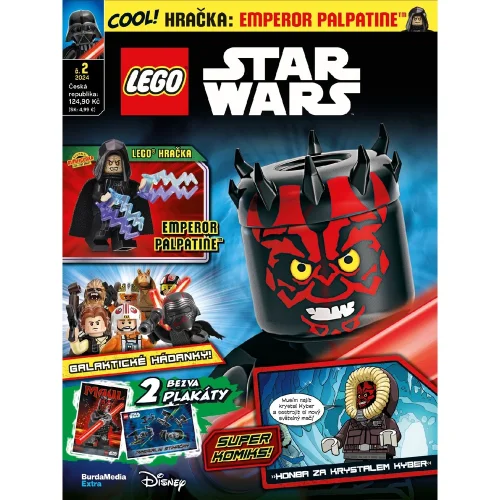 KOMIKS LEGO® Star Wars™ 02/2024 - Minifigurka Emperor Palpatine™