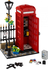 LEGO® Ideas 21347 Cabina Telefónica Roja de Londres