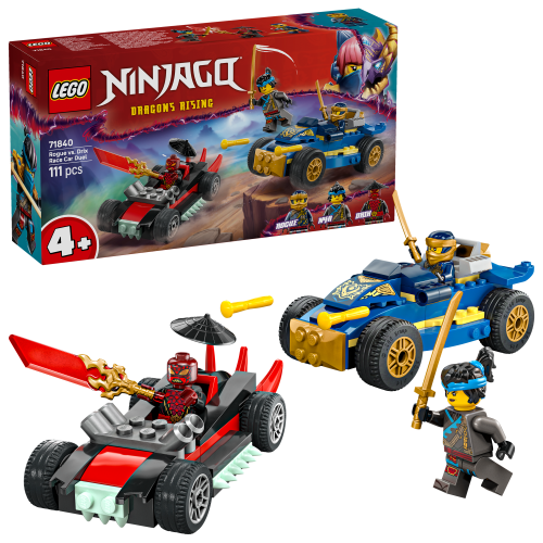 LEGO® Ninjago 71840 Duello ad alta velocità tra Rogue e Drix