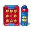 LEGO® ICONIC Classic snack set (fles en doos) - rood/blauw