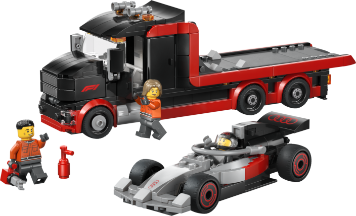 LEGO® City 60493 Camion de F1® avec voiture de course de F1® Audi