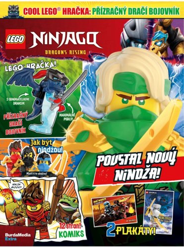 KOMIKS LEGO® NINJAGO® 08/2025 - Minifigurka Přízračný dračí bojovník