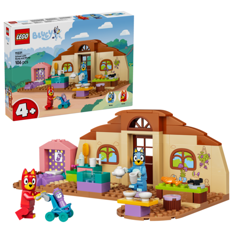 LEGO® Bluey 11221 L'école avec Rusty et Bluey