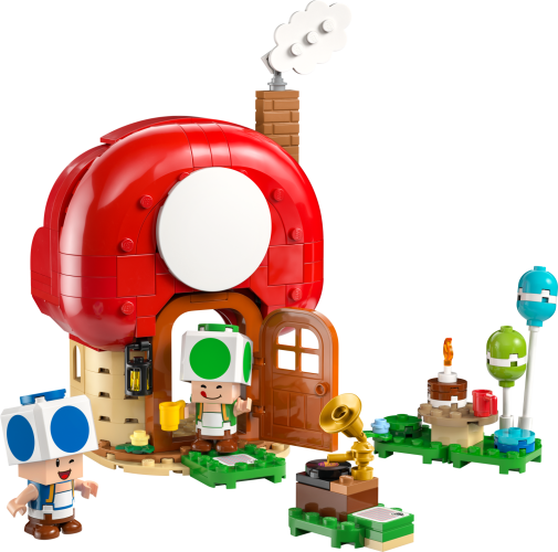 LEGO® Super Mario 72041 Festa a casa di Toad