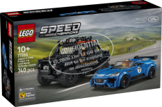 LEGO® Speed Champions 77264 Jaguar Project 7 & Land Rover Defender