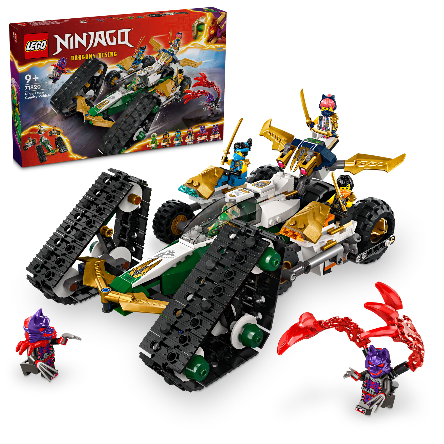 LEGO Ninjago 71820 Ninja Team Combo Vehicle KITSTORE.cz