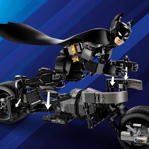 LEGO® DC Batman™ 76273 Batman™ építőfigura és a batmotor