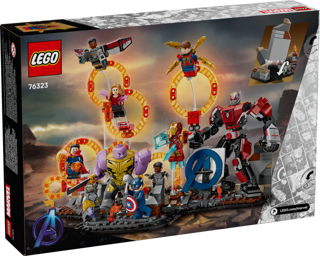 LEGO® Super Heroes 76323 Bosszúállók: Végjáték a döntő csata