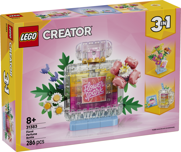 LEGO® Creator 31383 Flakon perfum z kwiatową ozdobą