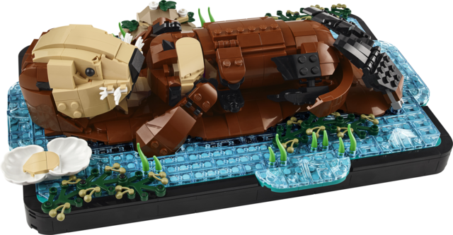 LEGO® Ideas 21366 Les loutres câlines
