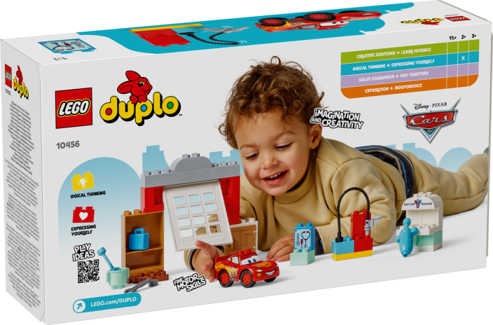 LEGO DUPLO │ Disney 10456 McQueen a návštěva v garáži doktora Hudsona