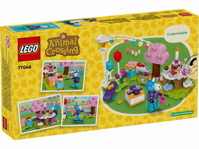 LEGO® Animal Crossing™ 77046 Festa di compleanno di Giuliano