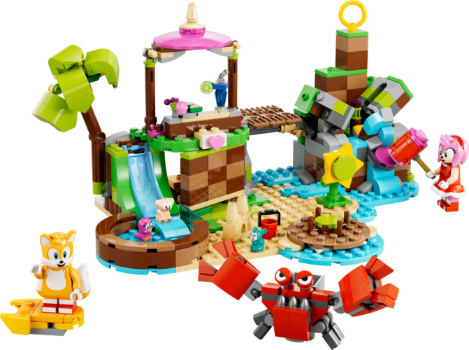LEGO® Sonic the Hedgehog™ 76992 L'île de sauvetage des animaux d'Amy