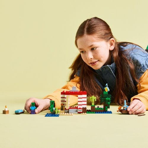 LEGO® Minecraft 21275 La maison en TNT de la jungle