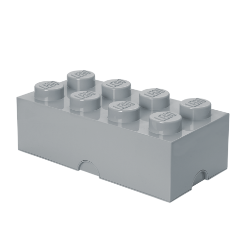 LEGO® Boîte de rangement 8 - gris