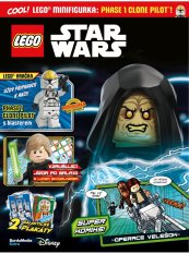 KOMIKS LEGO® Star Wars™ 01/2026 - Minifigurka Phase 1 Clone Pilot™