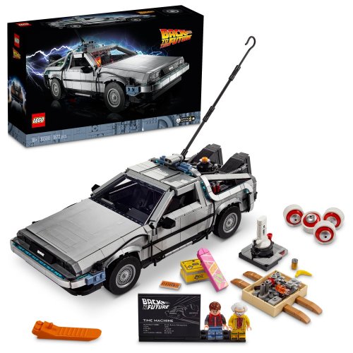 LEGO® Icons 10300 Wehikuł czasu z „Powrotu do przyszłości”
