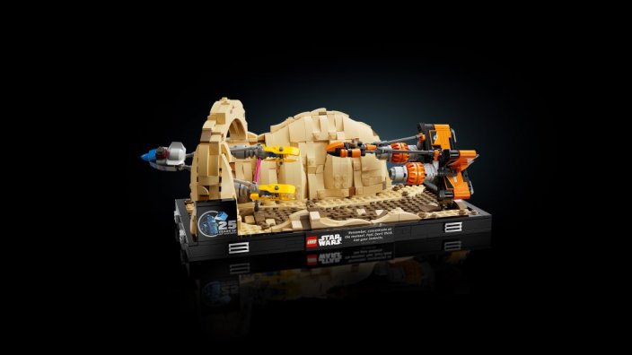 LEGO® Star Wars™ 75380 Diorama de la course de podracers de Mos Espa