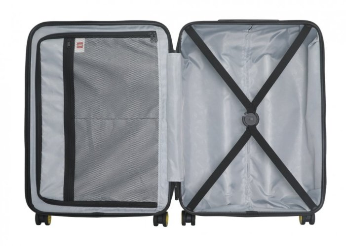 LEGO® Luggage URBAN 67 cm, M - Cinzento escuro/amarelo