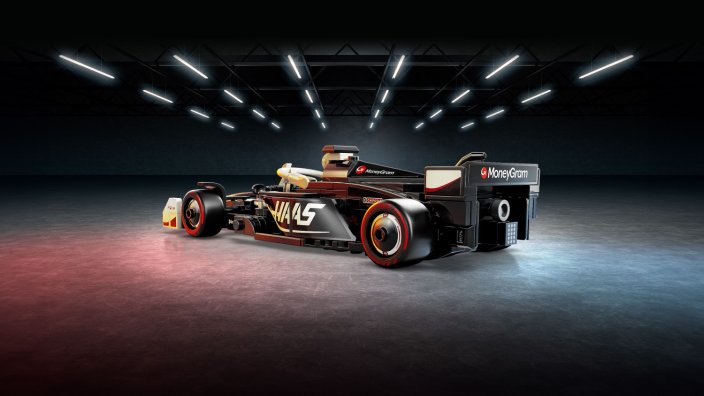 LEGO® Speed Champions 77250 MoneyGram Haas F1® Team VF-24 racewagen