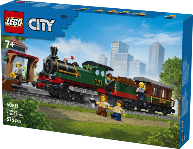 LEGO® City 60511 Vintage Steam Train